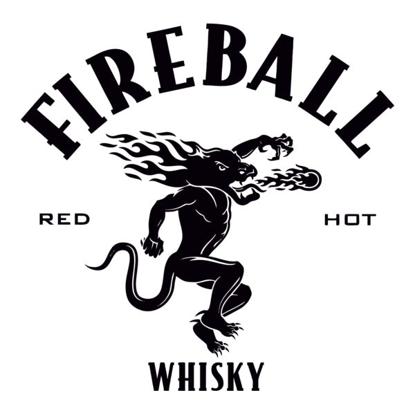 Fireball Whisky Logo PNG Vector