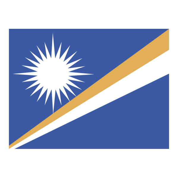 Flag of Marshall Islands Logo PNG Vector