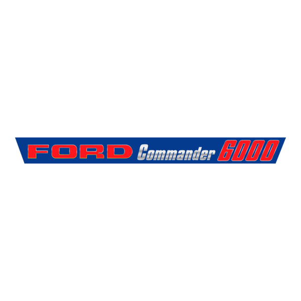Ford Commander 6000 Logo PNG Vector