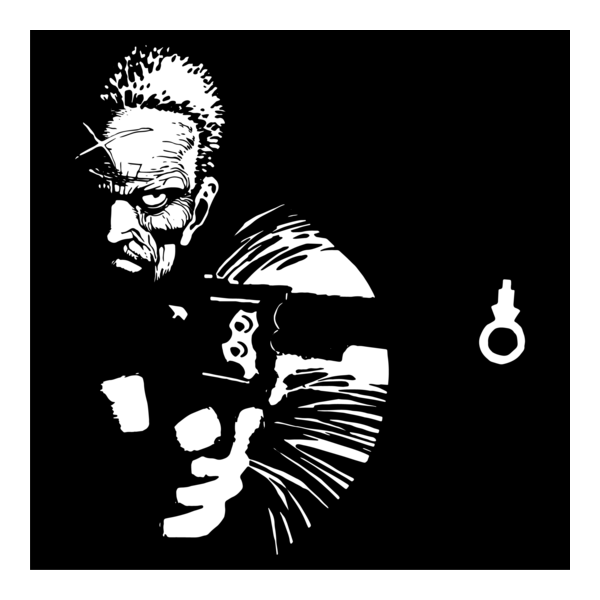 Frank Miller Sin City - Hartigan Logo PNG Vector
