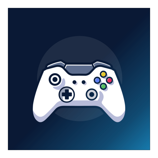 Game pad Logo PNG Vector