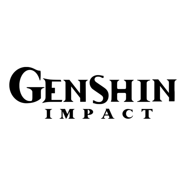 Genshin Impact Logo PNG Vector