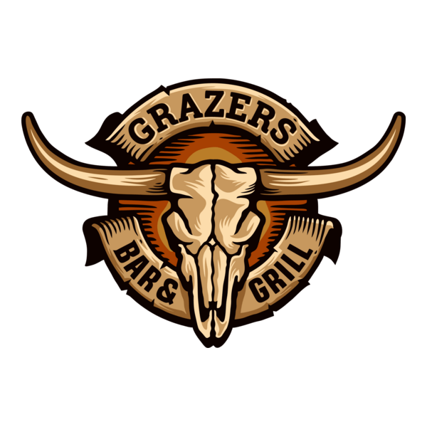 Grazers Bar & Grill Logo PNG Vector