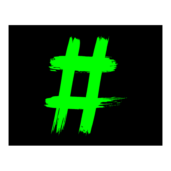 HASHTAG Logo PNG Vector