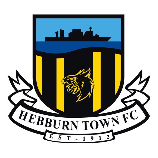 Hebburn Town FC Logo PNG Vector
