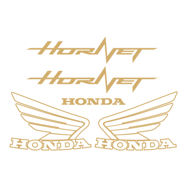 Honda Hornet 600 Sticker Set Logo PNG Vector