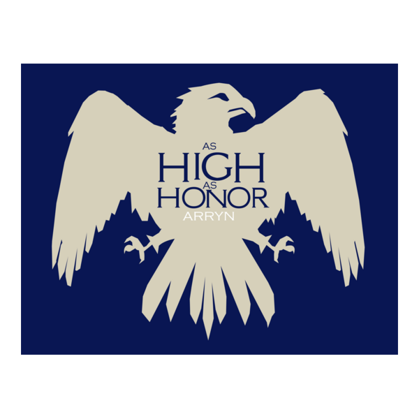 House Arryn - as high as honor Logo PNG Vector