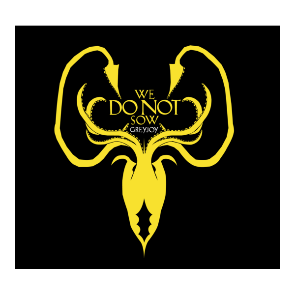 House Greyjoy - we do not sow Logo PNG Vector