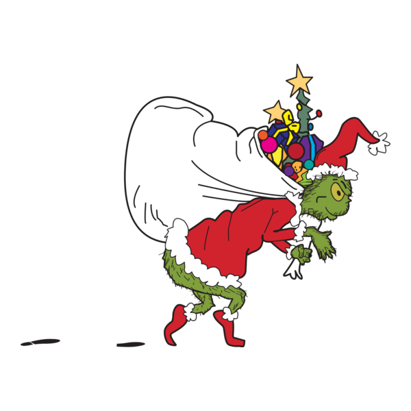 How the Grinch Stole Christmas Logo PNG Vector