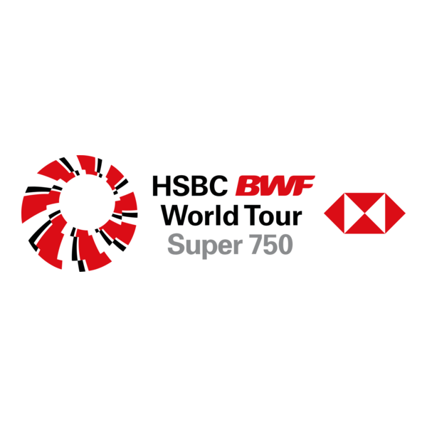 HSBC BWF World Tour Super 750 Logo PNG Vector