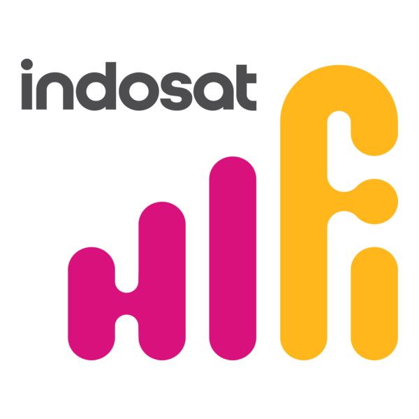 Indosat HiFi Logo PNG Vector