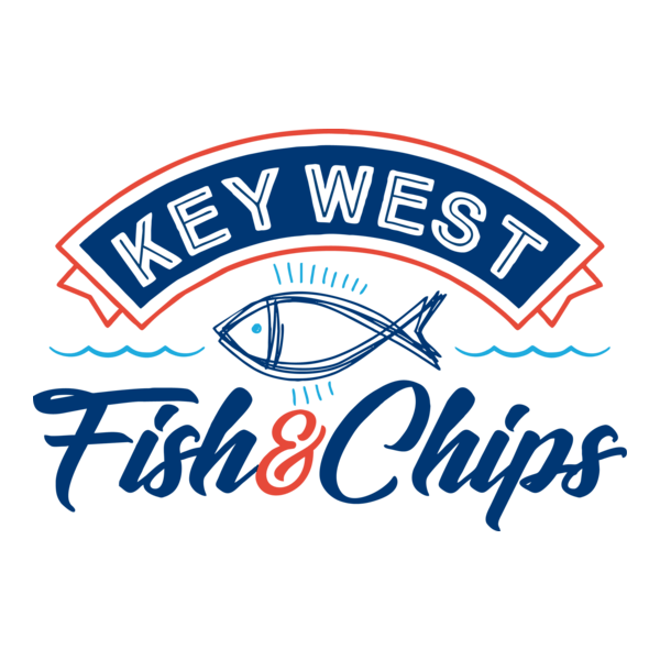 Key West Fish & Chips Logo PNG Vector