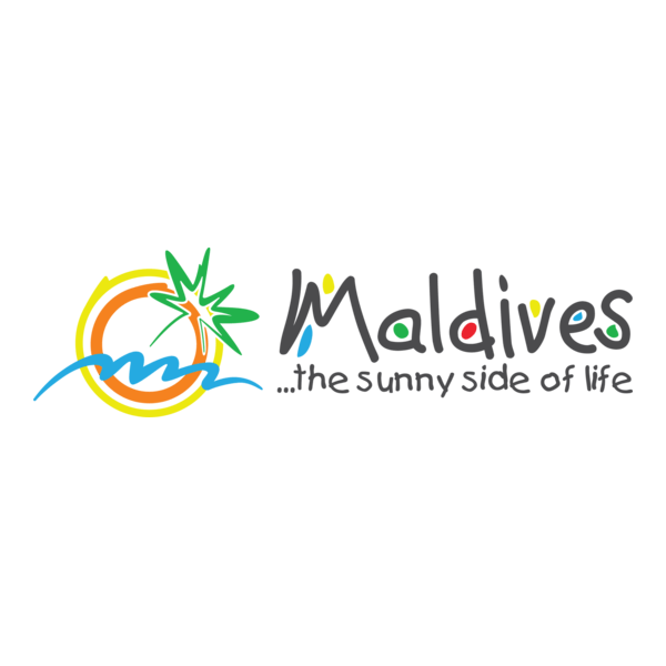 Maldives - The Sunny Side of Life Logo PNG Vector