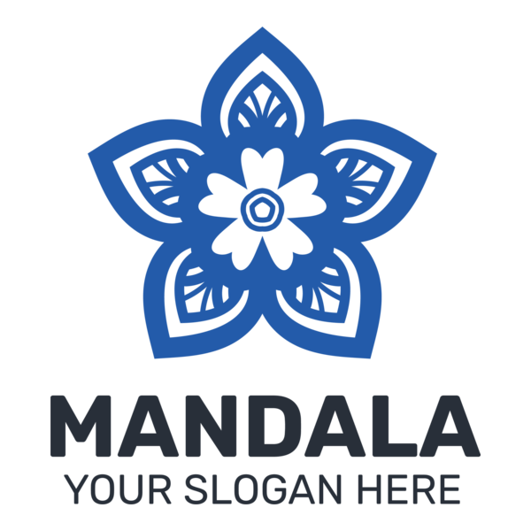 Mandala Logo PNG Vector