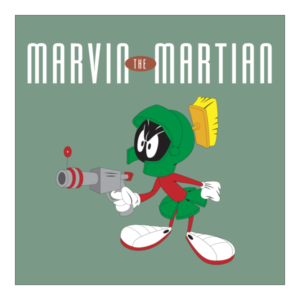 Marvin the Martian Logo PNG Vector