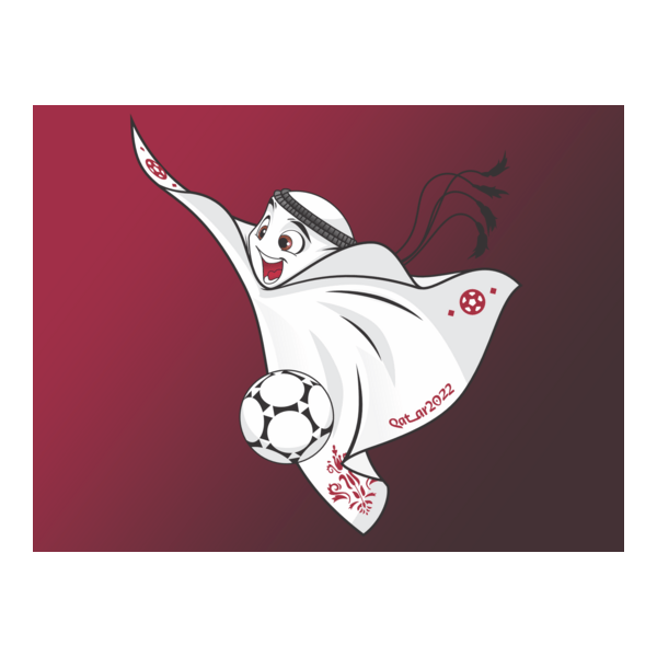 Mascote da Copa do Qatar 2022 Logo PNG Vector