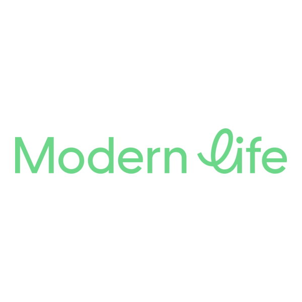 Modern Life Logo PNG Vector