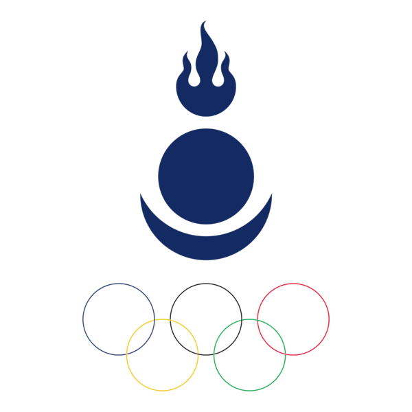 Mongolian Olympic Committee Logo PNG Vector