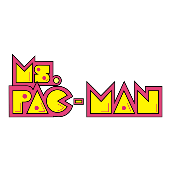 Ms. Pacman Logo PNG Vector