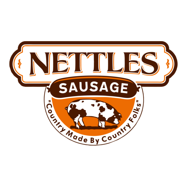 Nettles Sausage Logo PNG Vector
