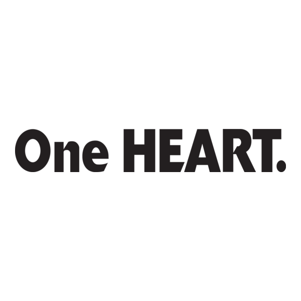 ONE HEART Logo PNG Vector