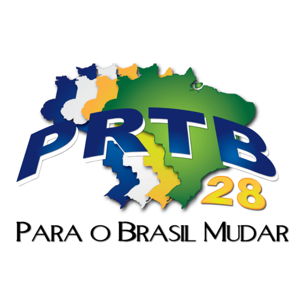 PRTB 28 - Partido Renovador Trabalhista Brasileiro Logo PNG Vector