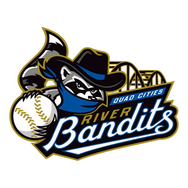 Quad Cities River Bandits Logo PNG Vector