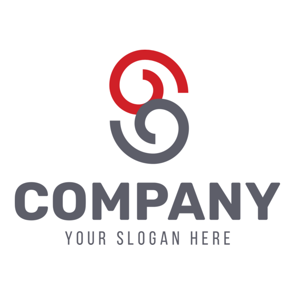 S Letter Spiral Logo PNG Vector