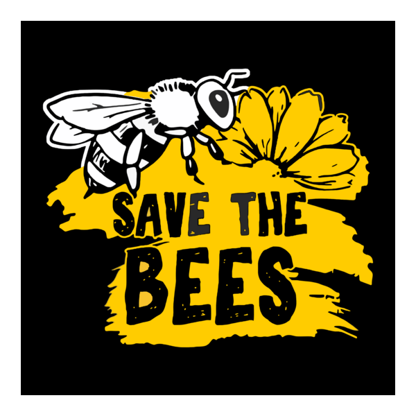 SAVE THE BEES Logo PNG Vector