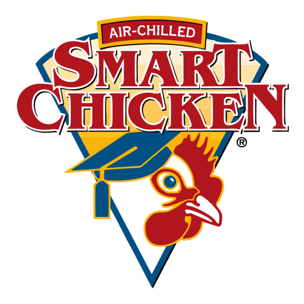 Smart Chicken Logo PNG Vector