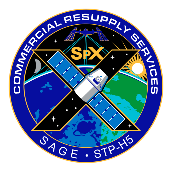 SpaceX CRS-10 Logo PNG Vector