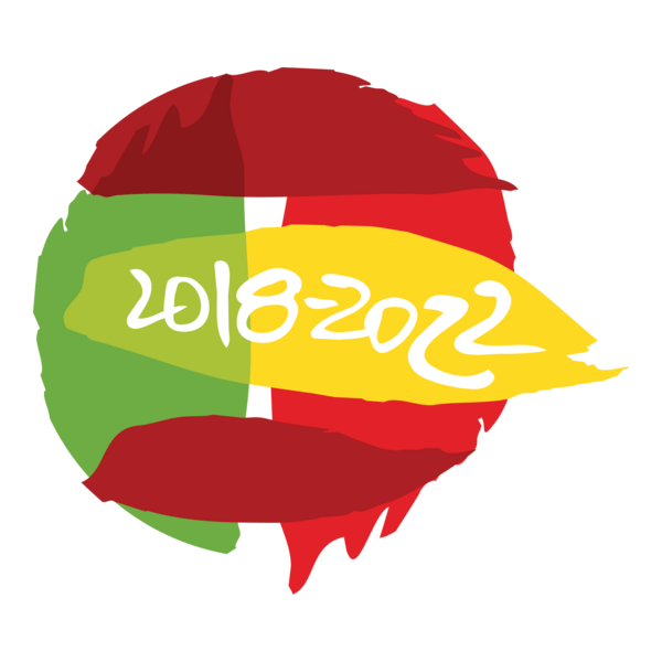 Spain and Portugal 2018-2022 FIFA World Cup Logo PNG Vector