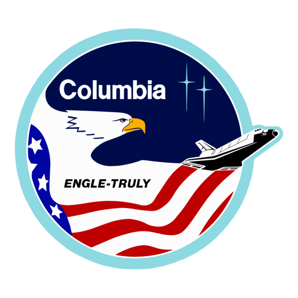 STS-2 Space Shuttle mission Logo PNG Vector