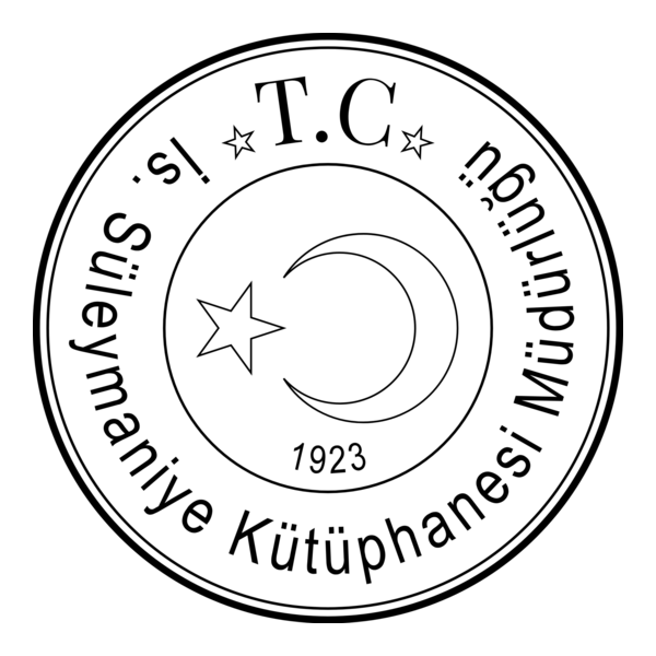 Süleymaniye Kütüphanesi Mührü Logo PNG Vector