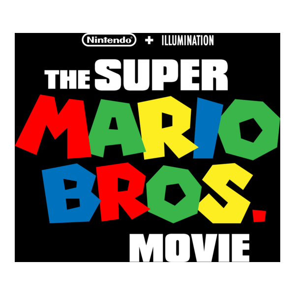 The Super Mario Bros Movie Logo PNG Vector