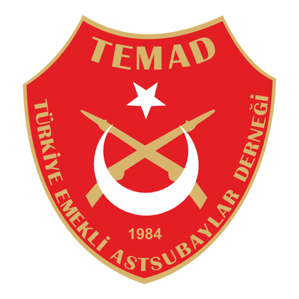türkiye emekli astsubaylar derneği (TEMAD) Logo PNG Vector