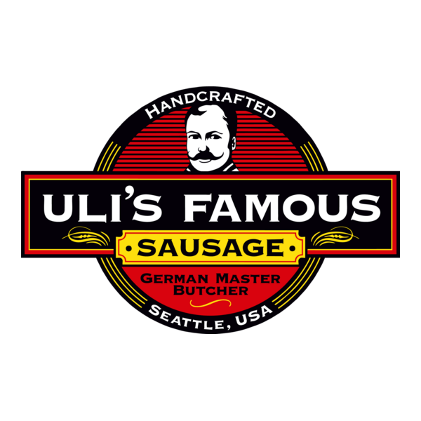 Uli's Famous Sausage Logo PNG Vector