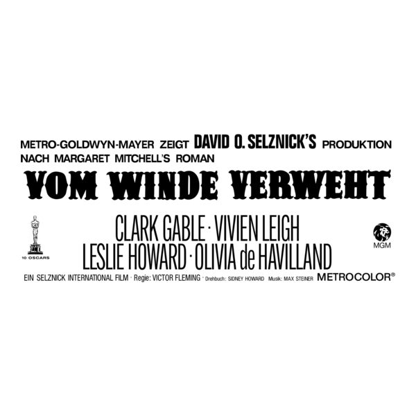 Vom Winde verweht Logo PNG Vector