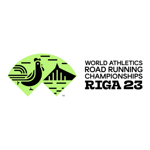 World Athletics Road Running Championships Riga Logo PNG Vector