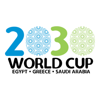 2030 World Cup Egypt Greece Saudi Arabia Logo PNG Vector