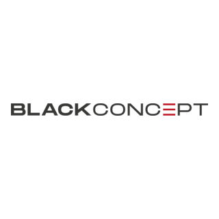 black concept Logo PNG Vector