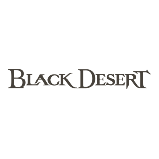 Black Desert Logo PNG Vector