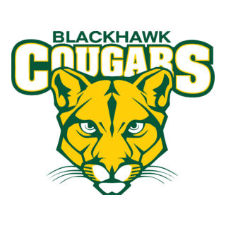 Blackhawk Cougars Logo PNG Vector