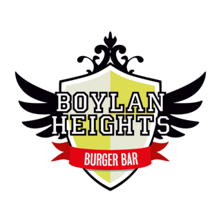 Boylan Heights Burger Bar Logo PNG Vector