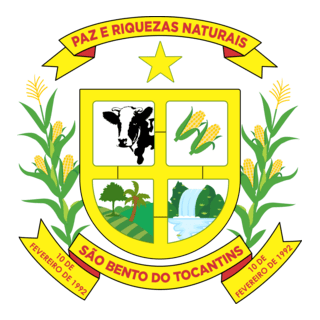 BRASÃO DE SÃO BENTO DO TOCANTINS Logo PNG Vector