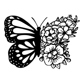 Butterfly Logo PNG Vector