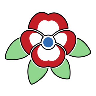 California Freethought Day Pansy Logo PNG Vector