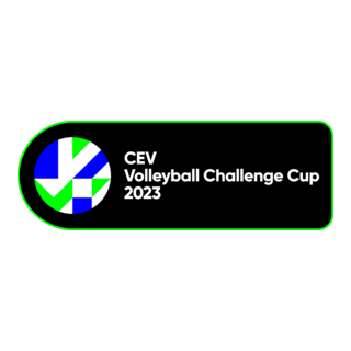 CEV Challenge Cup 2023 Logo PNG Vector