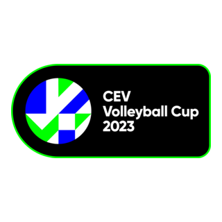 CEV Volleyball Cup 2023 Logo PNG Vector