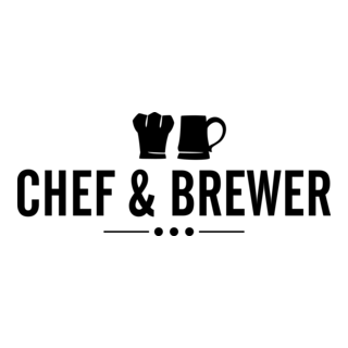 Chef & Brewer Logo PNG Vector